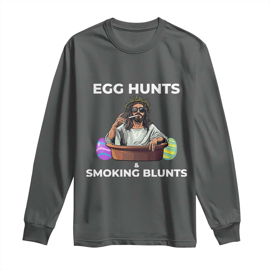 Happy 420 Easter Long Sleeve Shirt Blunt Stoner
