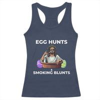 Happy 420 Easter Racerback Tank Top Blunt Stoner