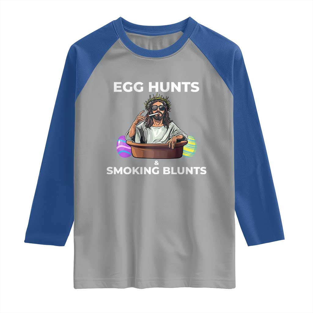 Happy 420 Easter Raglan Shirt Blunt Stoner