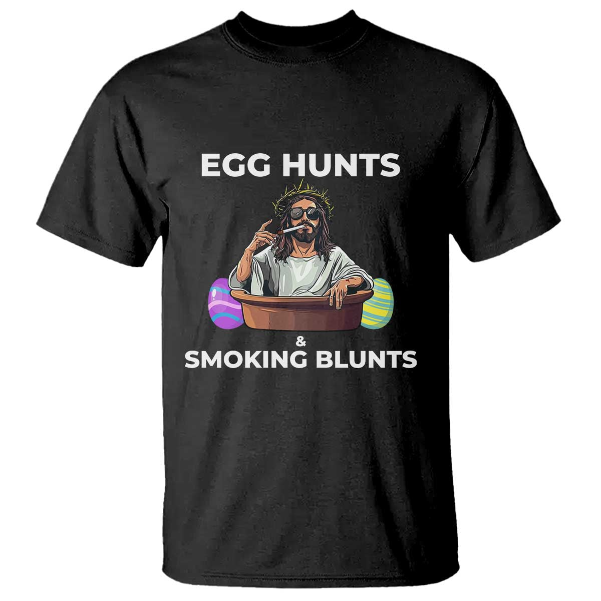 Happy 420 Easter T Shirt Blunt Stoner