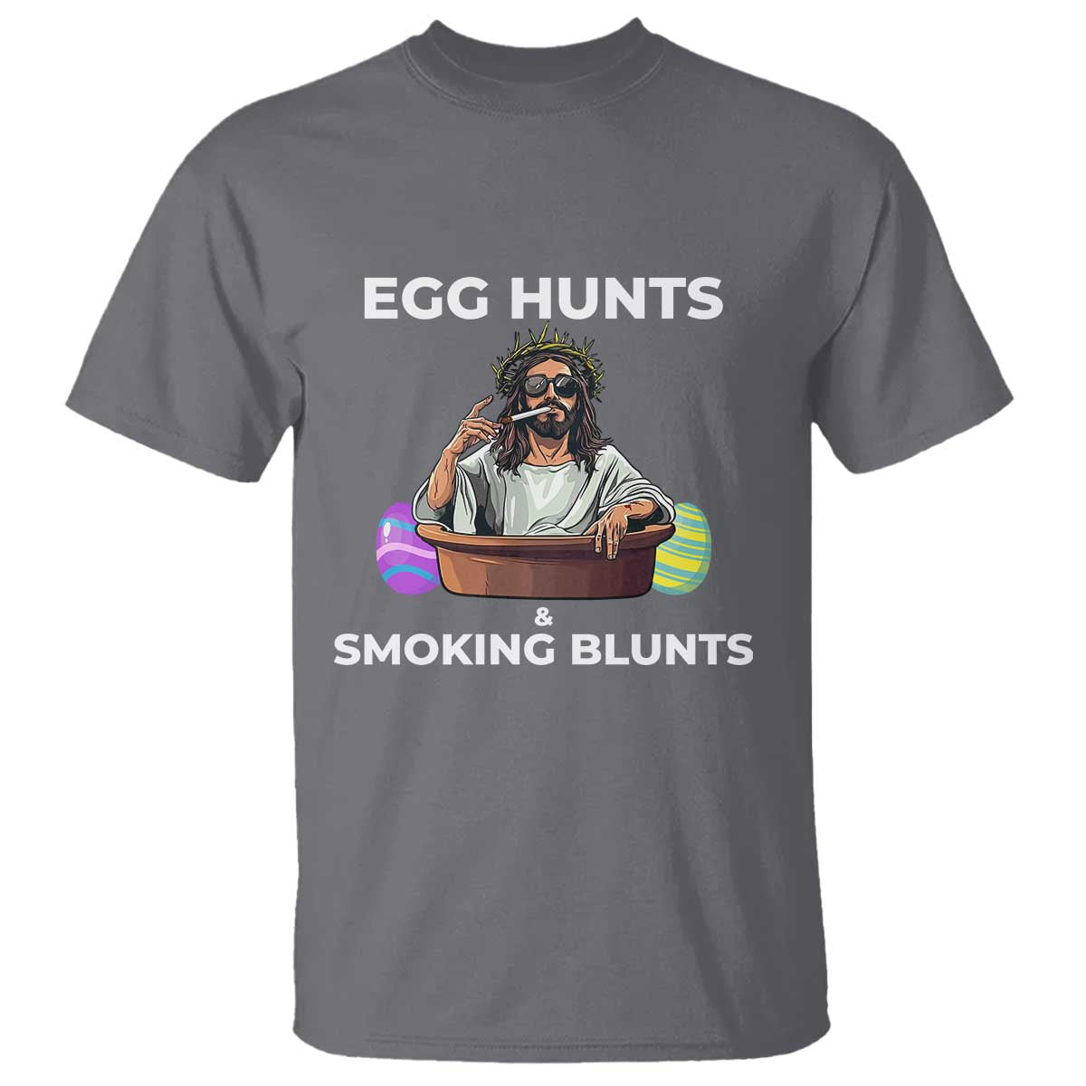 Happy 420 Easter T Shirt Blunt Stoner