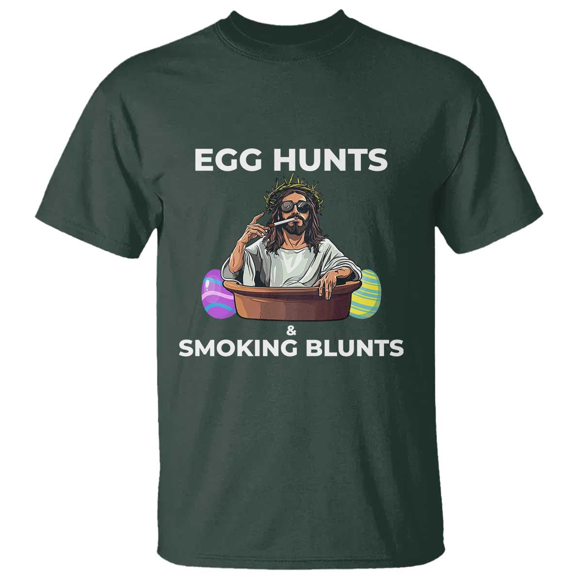 Happy 420 Easter T Shirt Blunt Stoner