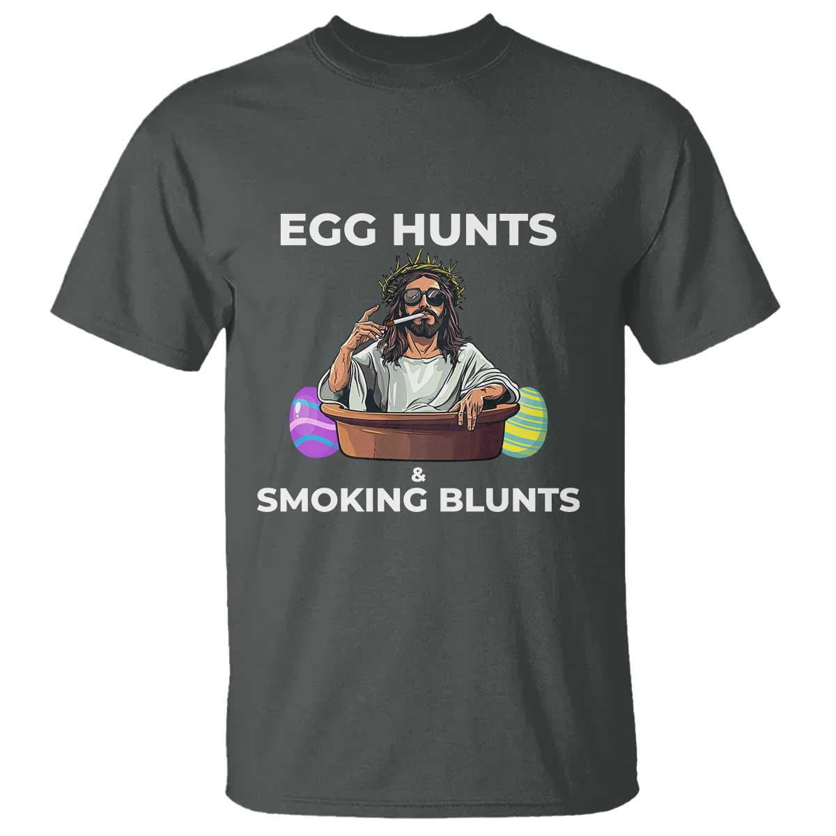 Happy 420 Easter T Shirt Blunt Stoner