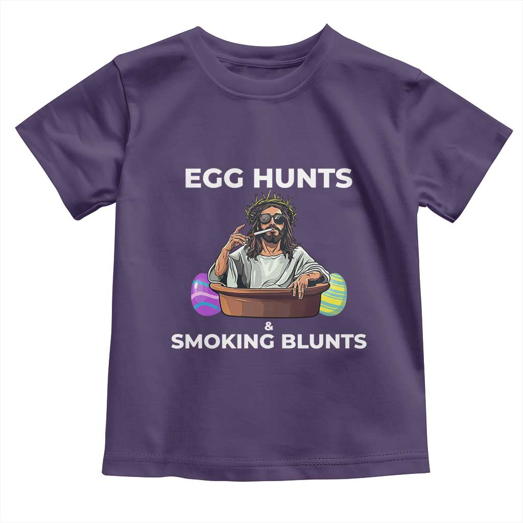 Happy 420 Easter Toddler T Shirt Blunt Stoner