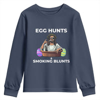 Happy 420 Easter Youth Sweatshirt Blunt Stoner