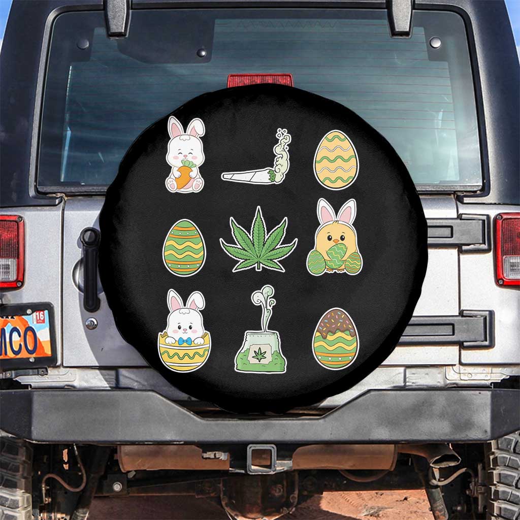 Happy 420 Easter Spare Tire Cover