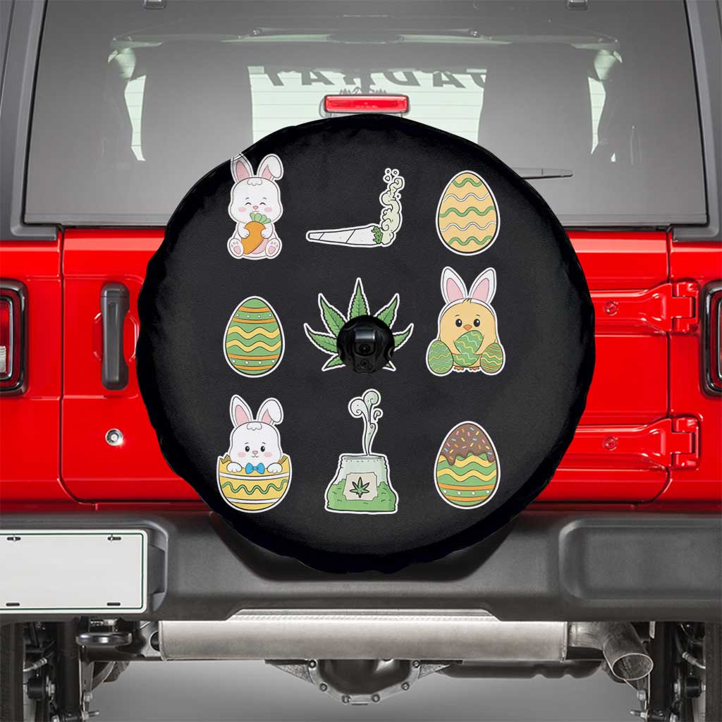 Happy 420 Easter Spare Tire Cover