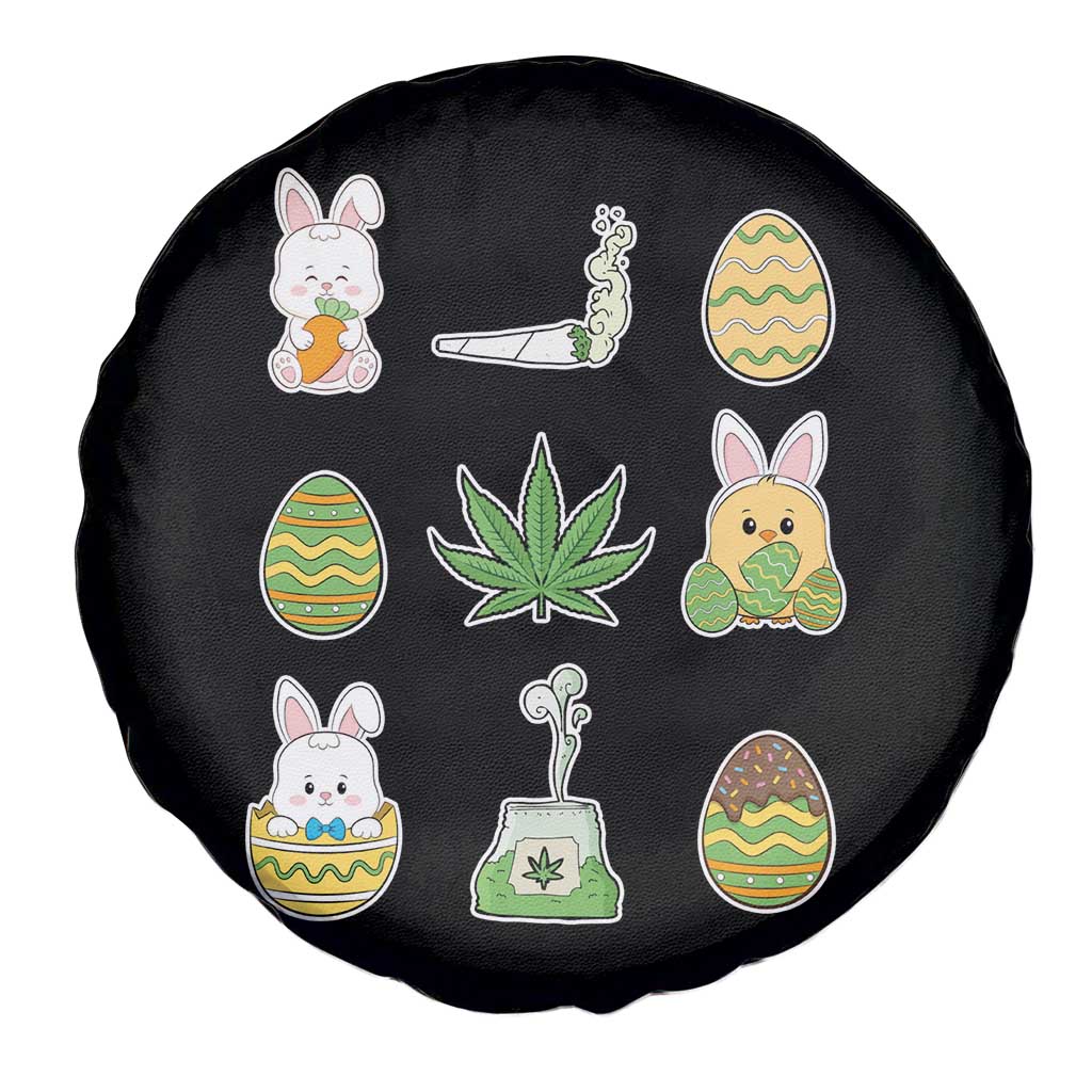 Happy 420 Easter Spare Tire Cover