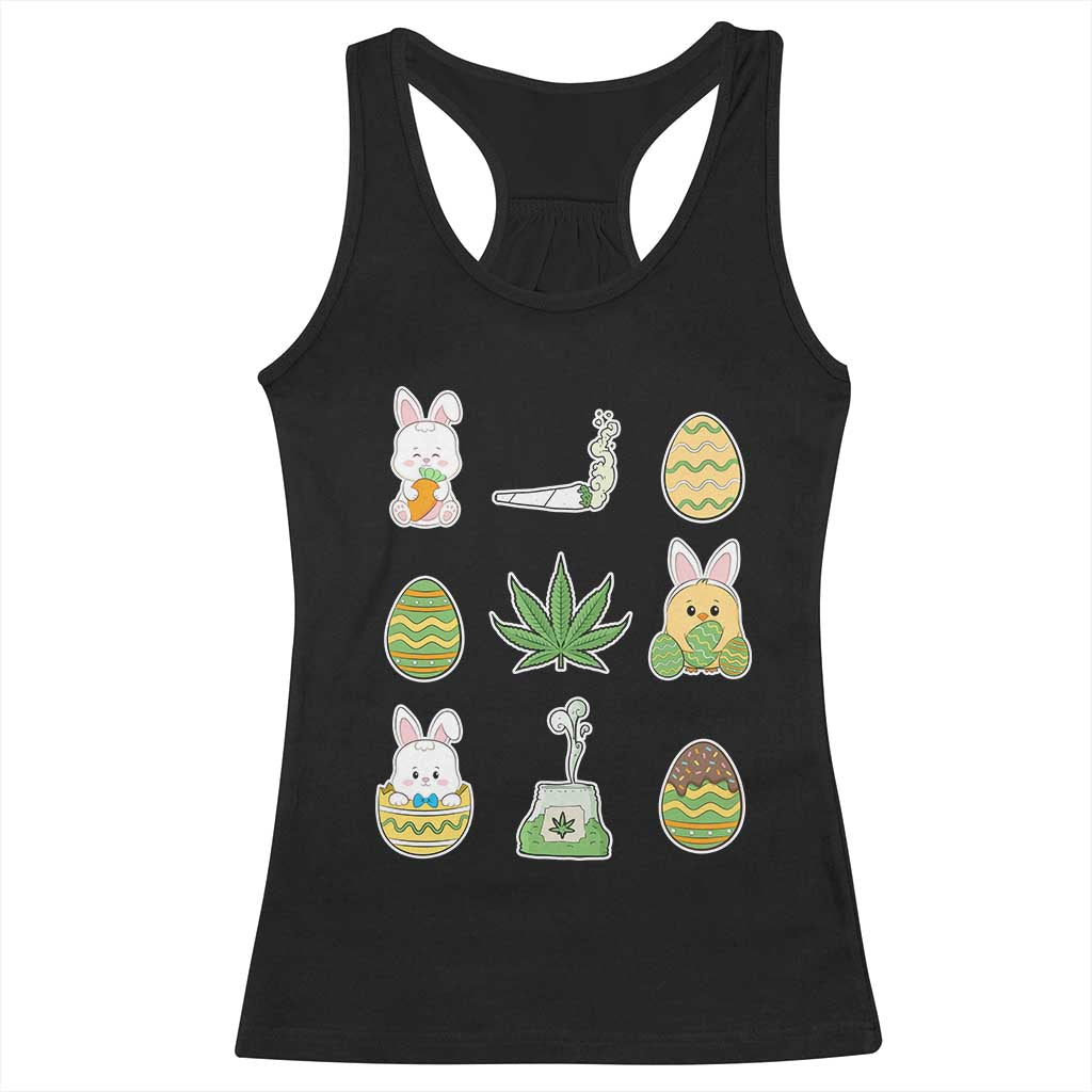 Happy 420 Easter Racerback Tank Top