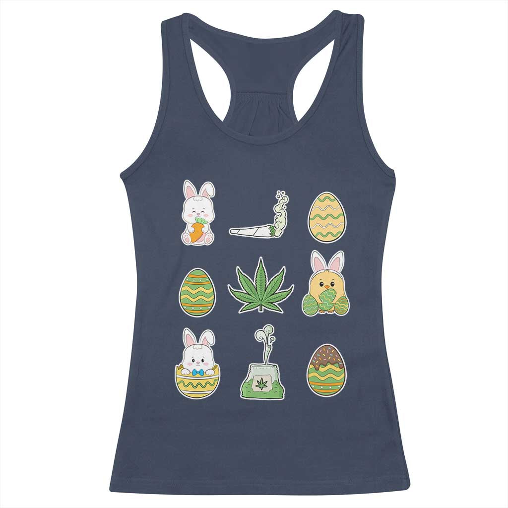 Happy 420 Easter Racerback Tank Top