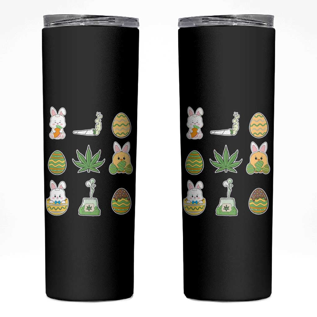 Happy 420 Easter Skinny Tumbler