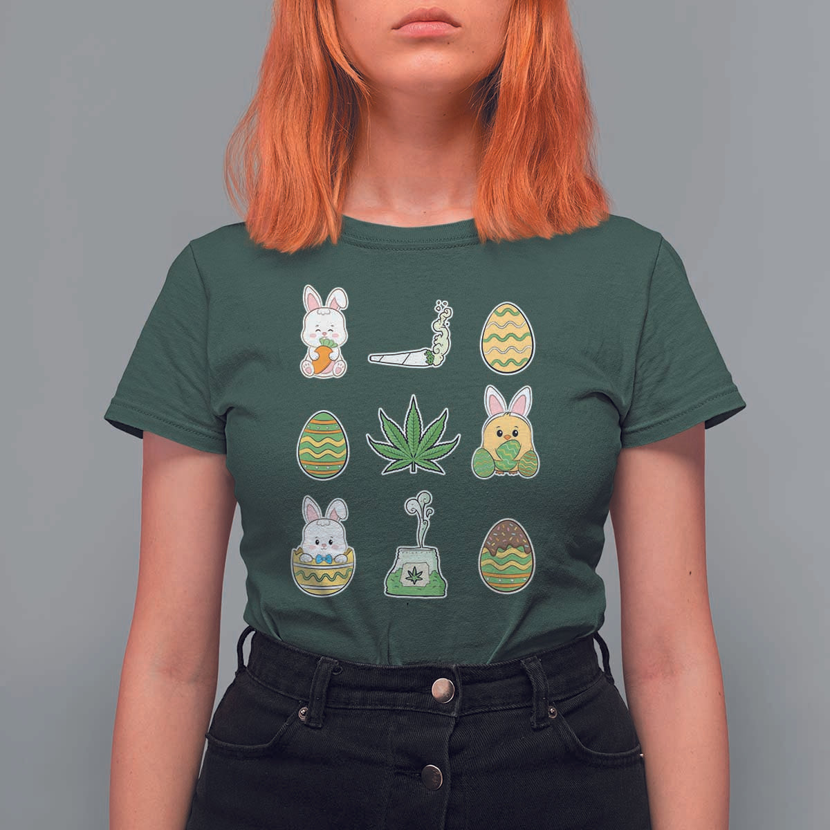 Happy 420 Easter T Shirt For Women