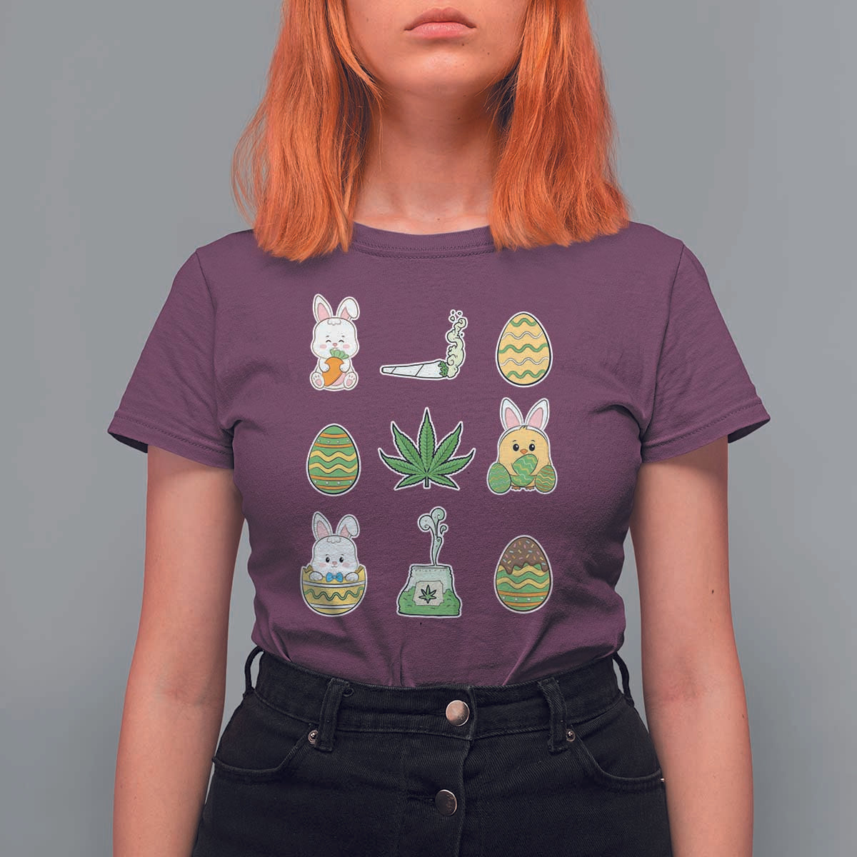 Happy 420 Easter T Shirt For Women