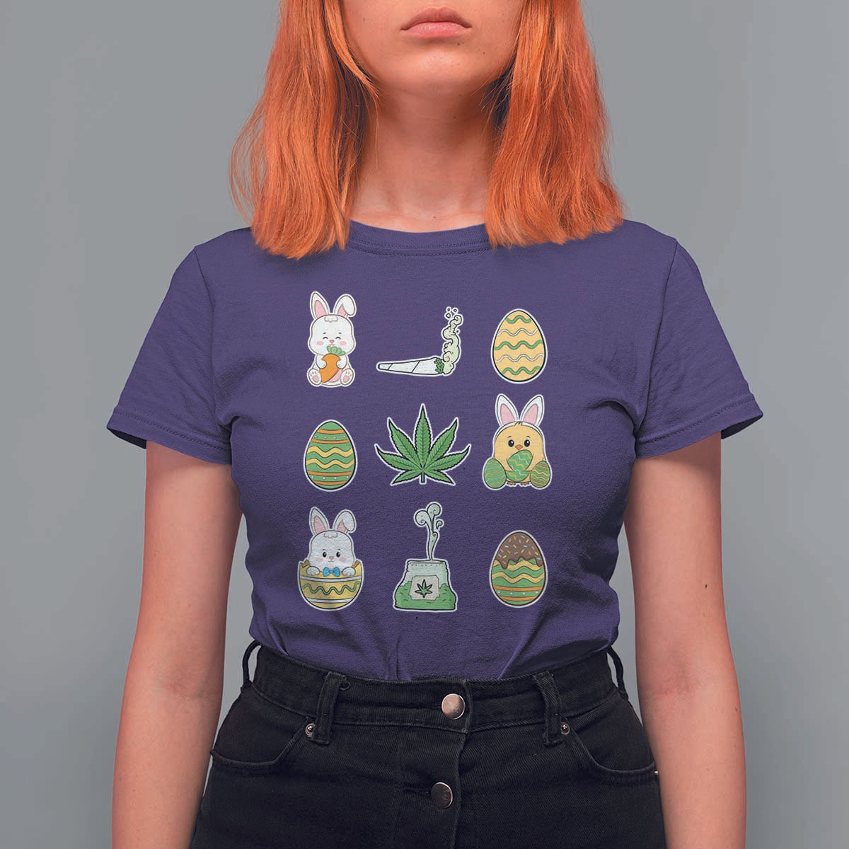 Happy 420 Easter T Shirt For Women