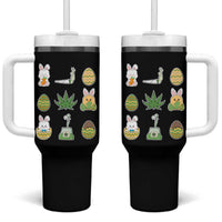 Happy 420 Easter Tumbler With Handle