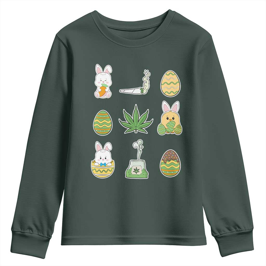 Happy 420 Easter Youth Sweatshirt
