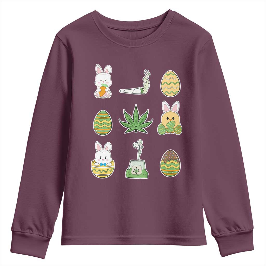 Happy 420 Easter Youth Sweatshirt