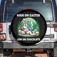 Happy 420 Easter Spare Tire Cover Funny Bunny Marijuana Cannabis Weed
