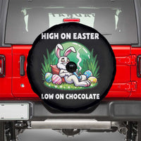 Happy 420 Easter Spare Tire Cover Funny Bunny Marijuana Cannabis Weed