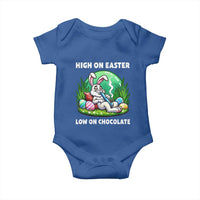Happy 420 Easter Baby Onesie Funny Bunny Marijuana Cannabis Weed