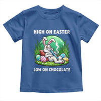 Happy 420 Easter Toddler T Shirt Funny Bunny Marijuana Cannabis Weed