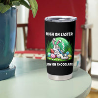 Happy 420 Easter Tumbler Cup Funny Bunny Marijuana Cannabis Weed