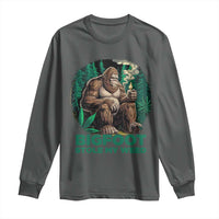 Funny Sasquatch Marijuana Long Sleeve Shirt Bigfoot Stole My Weed Vintage 420