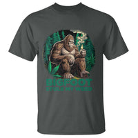 Funny Sasquatch Marijuana T Shirt Bigfoot Stole My Weed Vintage 420