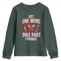 Funny Biker Youth Sweatshirt One More Bike Part Motorcycle Mechanic