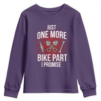 Funny Biker Youth Sweatshirt One More Bike Part Motorcycle Mechanic