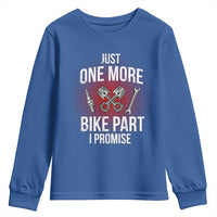Funny Biker Youth Sweatshirt One More Bike Part Motorcycle Mechanic