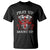 Christian Biker T Shirt Pray Up Before You Mount Up Faith