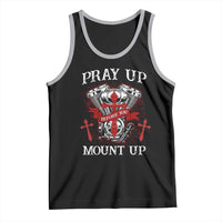 Christian Biker Tank Top Pray Up Before You Mount Up Faith