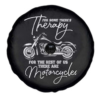 Funny Biker Therapy Spare Tire Cover For The Rest Of Us There Are Motorcycles