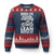 Funny Biker Ugly Christmas Sweater When Life Throws You Curves Lean Into It Motorcycle - Wonder Print Shop
