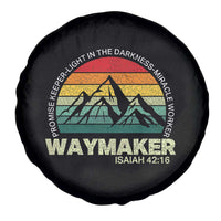 Christian Faith Spare Tire Cover Waymaker Promise Keeper Miracle Worker Retro Vintage TS02
