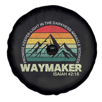 Christian Faith Spare Tire Cover Waymaker Promise Keeper Miracle Worker Retro Vintage TS02