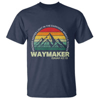 Christian Faith T Shirt Waymaker Promise Keeper Miracle Worker Retro Vintage TS02