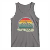 Christian Faith Tank Top Waymaker Promise Keeper Miracle Worker Retro Vintage TS02