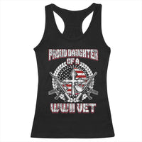 Proud Daughter Of A WWII Vet Racerback Tank Top World War 2 Veteran WW2