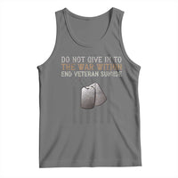 Veteran Suicide Awareness Tank Top Do Not Give In To The War Within Patriotic US Flag