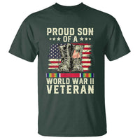 Proud Son Of World War 2 Veteran T Shirt WWII Vet Pride