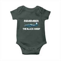 CORSAIR WWII HISTORY Baby Onesie Black Sheep Squadron Pilot