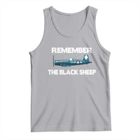 CORSAIR WWII HISTORY Tank Top Black Sheep Squadron Pilot