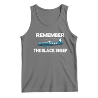 CORSAIR WWII HISTORY Tank Top Black Sheep Squadron Pilot