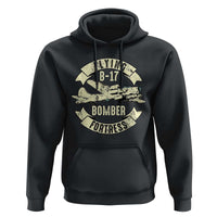Vintage B-17 Bomber WW2 Aircraft Hoodie Plane Aviation Fighter Airplane Retro Grunge