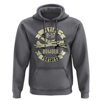 Vintage B-17 Bomber WW2 Aircraft Hoodie Plane Aviation Fighter Airplane Retro Grunge