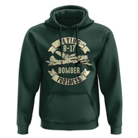 Vintage B-17 Bomber WW2 Aircraft Hoodie Plane Aviation Fighter Airplane Retro Grunge