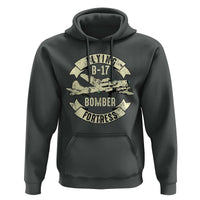 Vintage B-17 Bomber WW2 Aircraft Hoodie Plane Aviation Fighter Airplane Retro Grunge