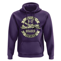 Vintage B-17 Bomber WW2 Aircraft Hoodie Plane Aviation Fighter Airplane Retro Grunge